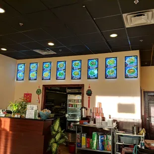 Grabbing a quick bite on the way home.