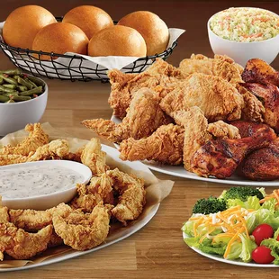 food, chicken wings and fried chicken