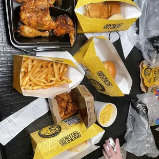 0 fried chicken ..... and only 5 instead of 8.