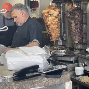 Beef and Chicken Shawarma