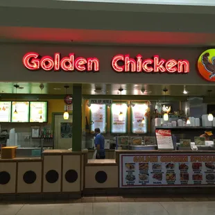 the inside of a restaurant