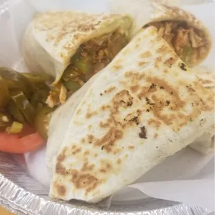 Try our new golden burrito