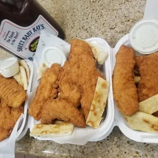 Try our fresh, juicy Chicken Tender Dinner