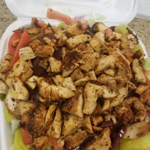 Chicken Greek Salad