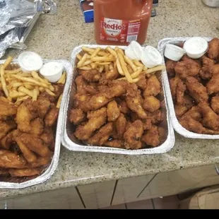 We now cater wings
