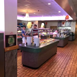 sushi and sashimi, interior