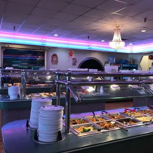 interior, sushi and sashimi