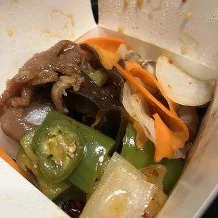 Hot Garlic Szechuan Beef