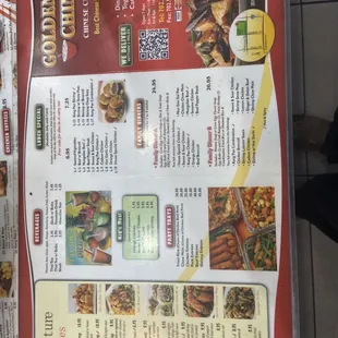 ramen and noodles, menu