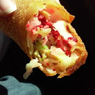 Giant New York style egg roll