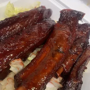 Bbq spare ribs