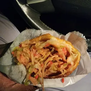 NY Roll - basically an egg roll win kimchi if you were ever wondering