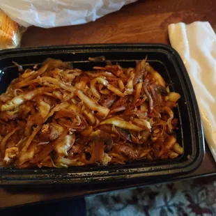 Beef mushu