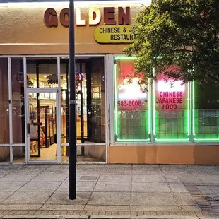 Outside Golden China