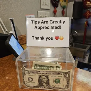 Tips Are Greatly Appreciated!