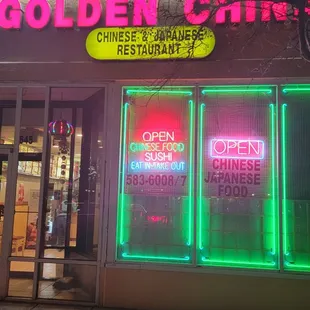 Outside Golden China