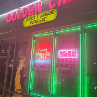 Outside Golden China