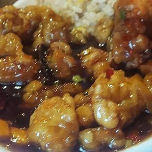 Orange chicken