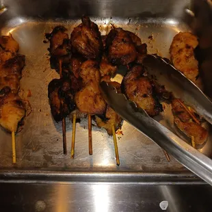 chicken wings and fried chicken