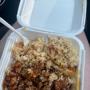 Sesame chicken