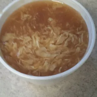 Hot and sour soup