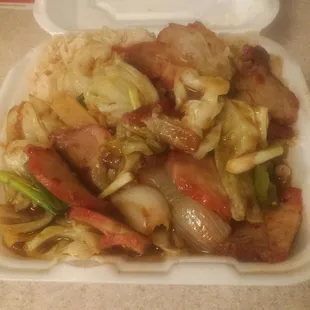 Double Cooked Pork