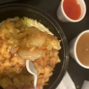 Shrimp egg foo young