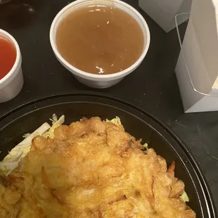 Shrimp egg foo young