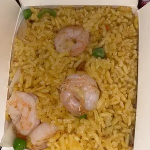Shrimp fried rice