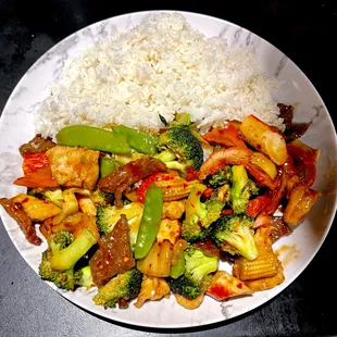 Happy Family on a Plate (at home)