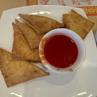 Fried Crab Rangoon