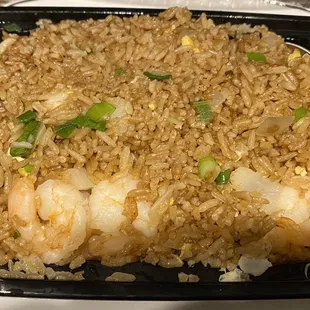 Shrimp fried rice