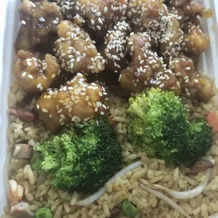 Sesame chicken