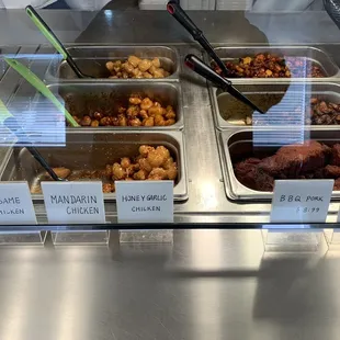 chicken wings and fried chicken, interior