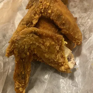 Fried Chicken Wings kinda small