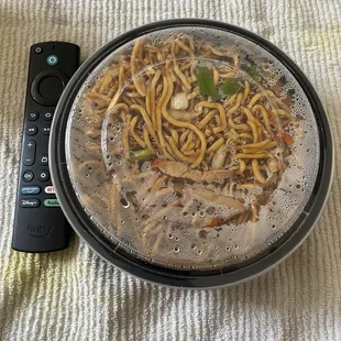 Small size Roast Pork Lo Mein