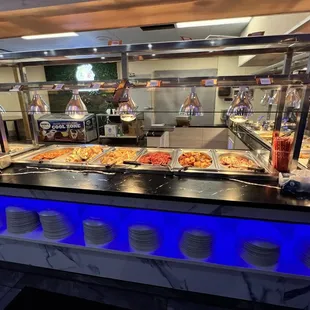 interior, sushi and sashimi