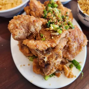 Salted Pepper Spicy Porkchop ($14.75 lunch deal):  the best version is here for the crispy but light batter and tender pork, 10/10 stars!
