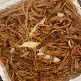 BBQ Pork Chow Mein