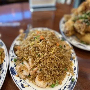 Shrimp fried rice