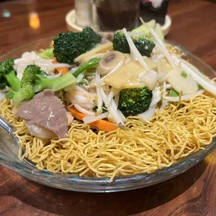 House special crispy noodle