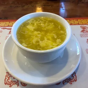 I love their egg drop soup!