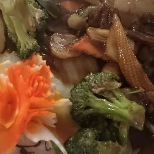 Beef and vegetables! So good perfect seasoning