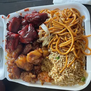 2 Entree Combo Plate