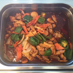 Hot spicy chicken