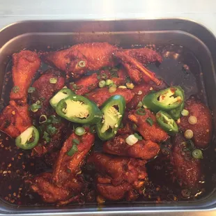 Hot spicy wing