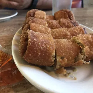 The most incredible egg rolls I have had in my entire life. Seriously.