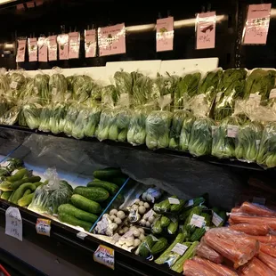 Decent produce section