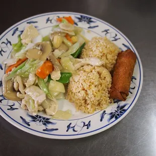 Moo Goo Gai Pan Dinner Special