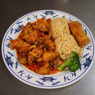 General Tsao's Chicken Dinner Special